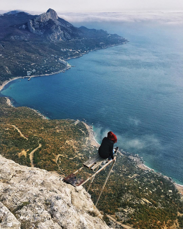 Гора Куш-Кая в Крыму